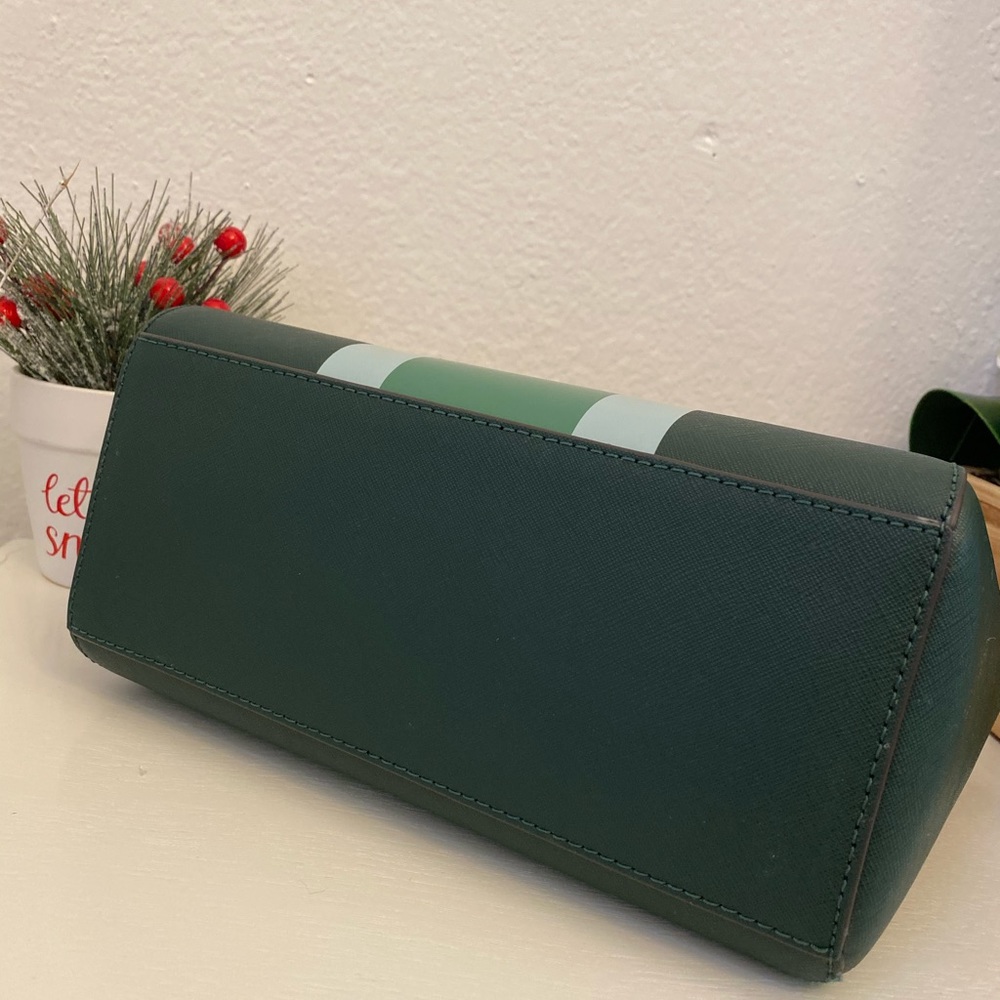 Michael Kors Ciara MD Messenger Green - Picture 3 of 6